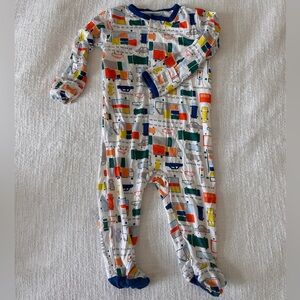 Magnetic me footies multi color. 3-6 months never been worn washed once